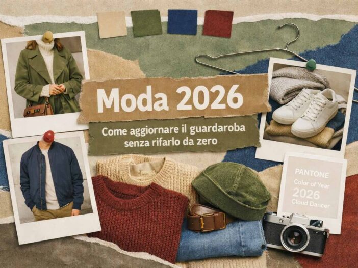 moda 2026 come aggiornare il guardaroba